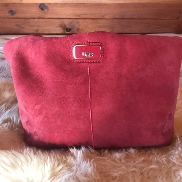 UGG Handbags - UGG tote purse in a dusty rose color.